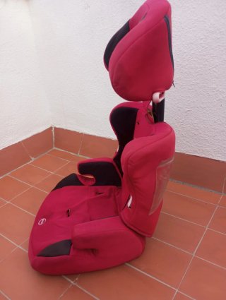 Alzador con respaldo, silla coche