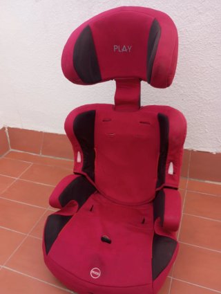 Alzador con respaldo, silla coche