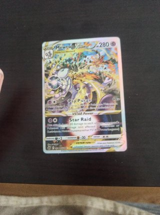 Carta Pokémon VSTAR Mewtwo STAR 280 HP