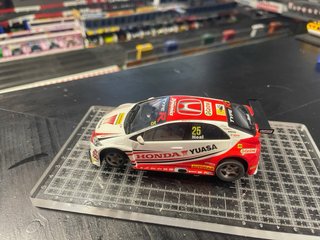 Coche slot Honda Civic chasis 3D