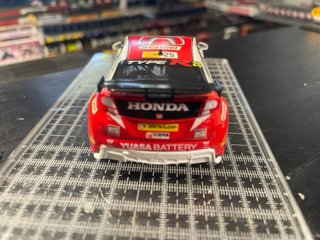 Coche slot Honda Civic chasis 3D