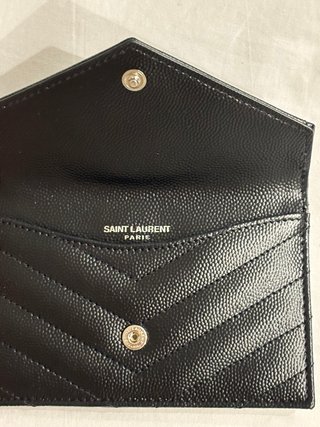 Portafoglio donna YSL nero