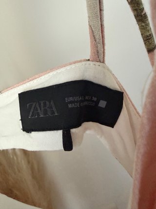 Abito Zara floreale rosa