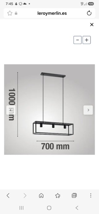 Lámparas de hierro forjado