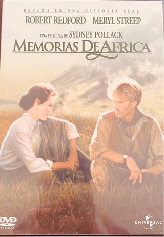 DVD Memorias de África (Español)