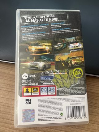 Need for Speed Prostreet PSP