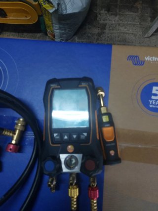 Manómetro digital Testo 550s + Vacuómetro