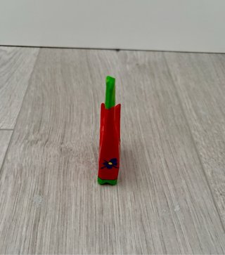 Anillero gato resina pintado a mano