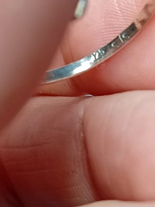 Anillo Plata Ley granate