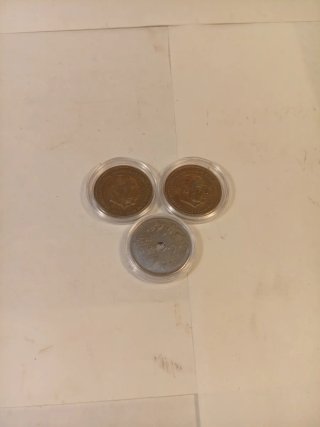 Lote 9 monedas A.XIII, II República, E.Español.