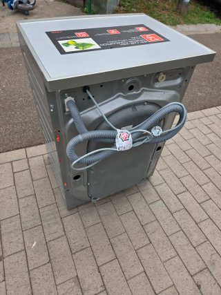 Lavadora AEG Lavelamat Plata