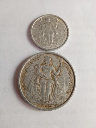 Monedas Polinesia Francesa