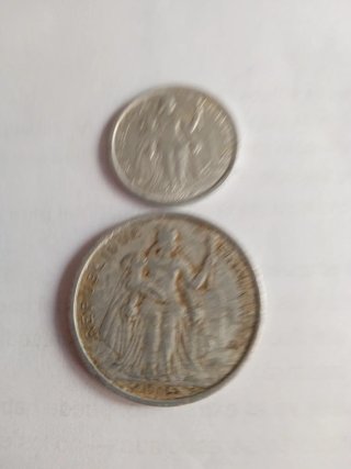 Monedas Polinesia Francesa