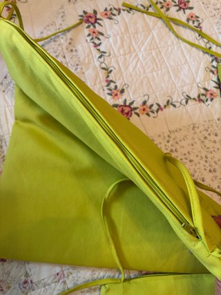 3 cojines para silla con cremallera