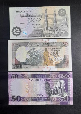 Lote Billetes África