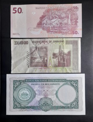 Lote Billetes África