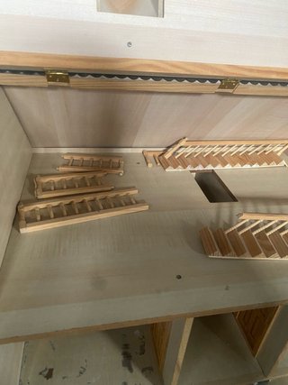 Casita de muñecas de madera grande