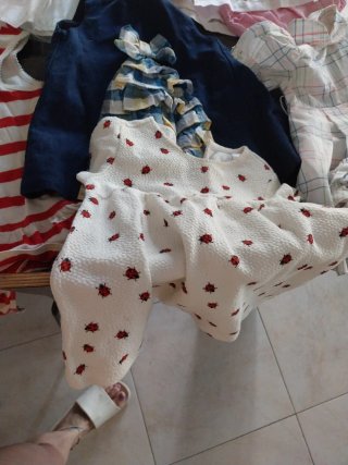 Lote 16 vestidos bebé niña 3-6m y zapatitos.