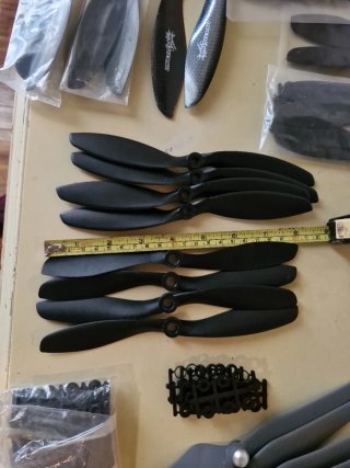 Pack 52 hélices drones 26-20cm