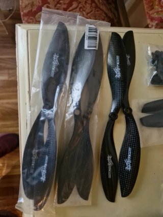 Pack 52 hélices drones 26-20cm