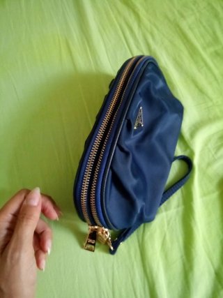 Pochette Prada Blu