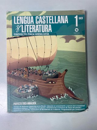 Libro Lengua castellana y literatura, 1 BACH.