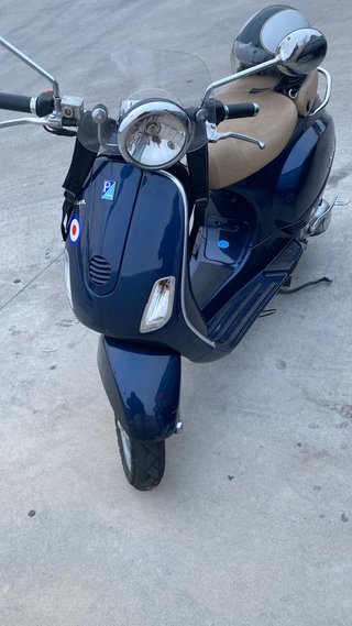 Vespa LXV 2008 Azul/Beige