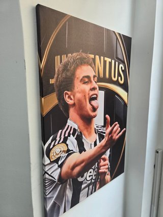 Quadro Kenan Yildiz Juventus 40x60 Cm
