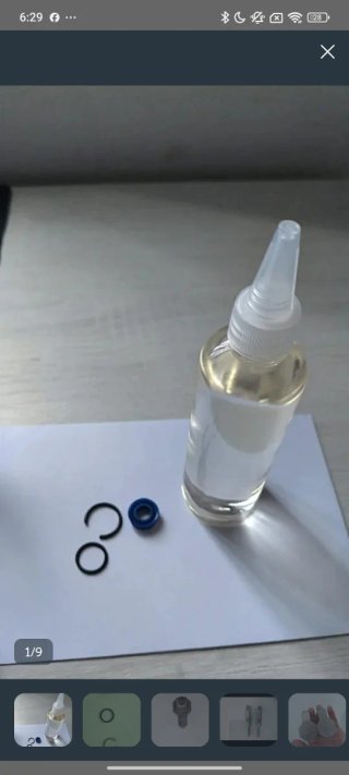 Sello pistón capota 207cc + aceite hidráulico