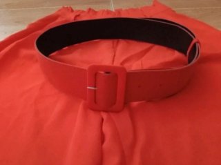 Pantalón ancho "Pata elefante" con cinturón! NUEVO