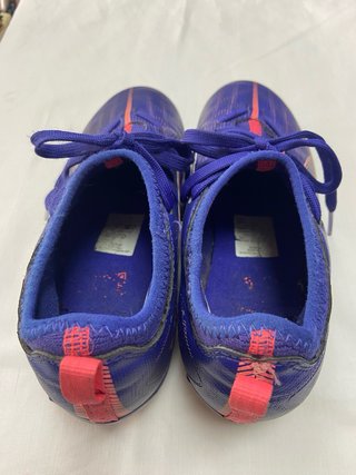 Botas de fútbol Puma niños azul/rojo Talla 32