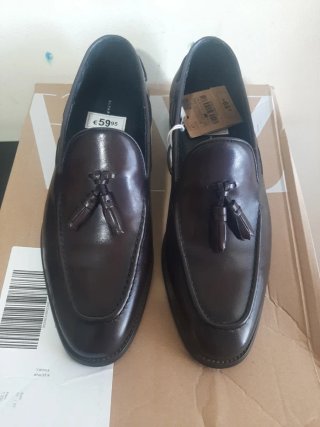 Mocasines Alvaro Moreno Marrón Talla 41