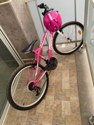 Bicicleta Neon Rosa