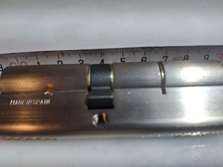 Cilindro Tesa TX80 50x40mm con 5 llaves
