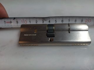 Cilindro Tesa TX80 50x40mm con 5 llaves