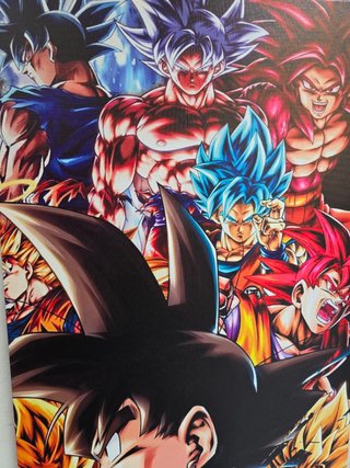 Quadro Dragon Ball 40x60 Cm