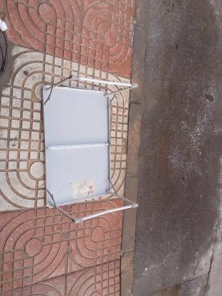 Mesa de camping plegable pequeña
