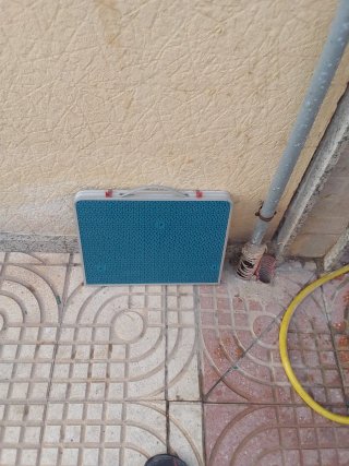 Mesa de camping plegable pequeña
