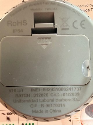 Baliza V16 DGT Conectada Telefónica Tech