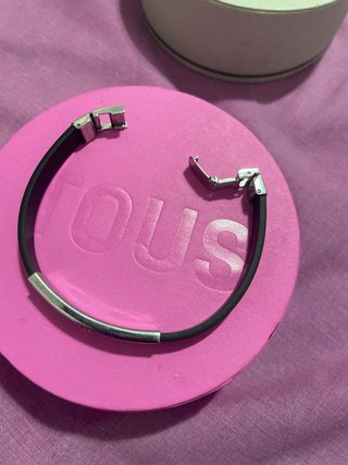 Pulsera Tous Oso Dorado y acero