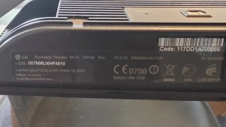 LG DP1W Teatro Portátil WiFi HDMI DLNA DTS Dolby