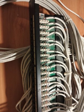 Panel de conexiones 24 puertos