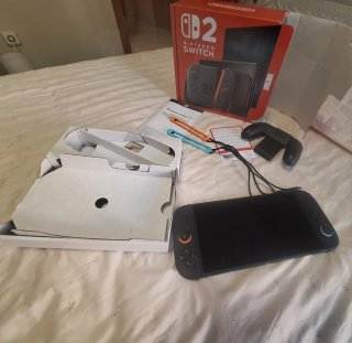 Nintendo Switch 2 Negra y Naranja