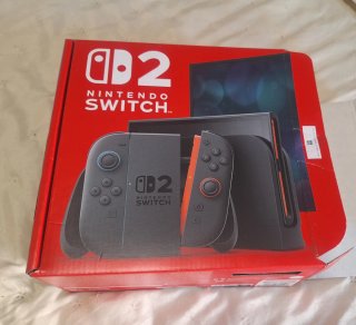 Nintendo Switch 2 Negra y Naranja