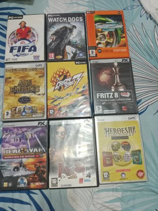 Lote 9 Juegos PC CD ROM