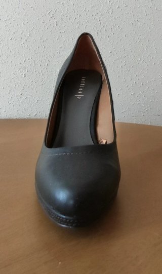 Zapatos de tacón Lefties  talla 40, verde oscuro