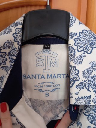 Vestido camisero floral Santa Marta