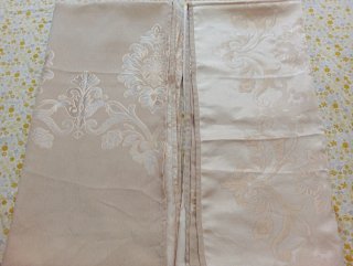 2 Cortinas Opacas de Lujo con anillas. Nuevo