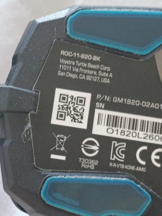 Mouse Turtle Beach Kone II Gaming usato