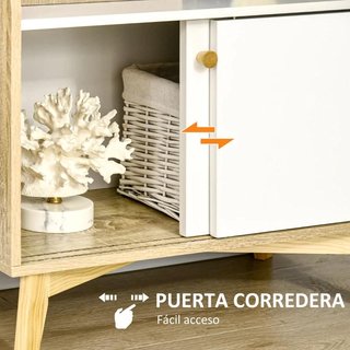 Estantería Infantil con 2 Puertas y 3 EstantesTARA
